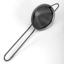 Load image into Gallery viewer, Cocktail Strainer Stainless Steel Tea Strainers Conical Food Strainers Fine Kitchen Mesh Strainer Practical Bar Strainer Tool Filter Sifter
