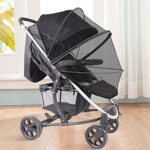 Load image into Gallery viewer, Zipper Type Baby Crib Netting Mosquito Net Pushchair Anti-bug Netting Infant Protection Mesh Stroller Trolley Accessories