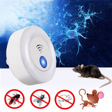 Load image into Gallery viewer, EU/UK/US Plug Ultrasonic Intelligent Frequency Conversion Insect Repellent House Indoor Small Night Light for Baby Mosquito Repellent
