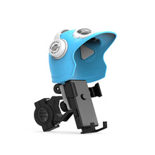 Load image into Gallery viewer, Motorcycle Small Helmet Sunscreen Waterproof Phone Stand Phone Bracket Sunshade Umbrella Mobile Phone Holder For Motorcycle Electric Motor