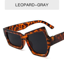 Load image into Gallery viewer, Fashion Irregular Square Sunglasses Man Fashion Brand Designer Personality Sun Glasses Male White Black Mirror