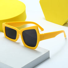 Load image into Gallery viewer, Fashion Irregular Square Sunglasses Man Fashion Brand Designer Personality Sun Glasses Male White Black Mirror