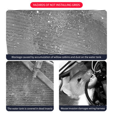 Load image into Gallery viewer, 7Pcs ABS Car Front Grill Mesh Racing Grille Kit Inserts Grille Trim Ring Proecter Frame for Jeep Wrangler TJ 1997-2006