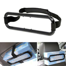 Load image into Gallery viewer, Car Tissue Box Sun Visor Napkin Box Auto Seat Back Sun Visor Tissue Box Holder Backrest Paper Napkin Bracket