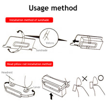 Load image into Gallery viewer, Car Tissue Box Sun Visor Napkin Box Auto Seat Back Sun Visor Tissue Box Holder Backrest Paper Napkin Bracket