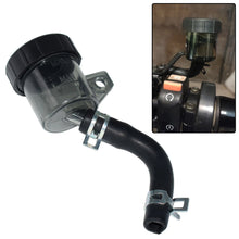 Load image into Gallery viewer, Motorcycle Front Brake Clutch Fluid Bottle With Oil Tube Master Cylinder Oil Reservoir Tank Cup for Honda Suzuki Kawasaki Yamaha