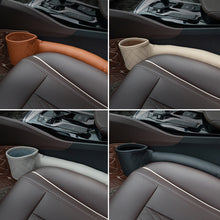Load image into Gallery viewer, Car Seat Gap Filler Pockets Phone Card Holder Storage Box Auto Seats Leak Stop Pad Soft Padding Car Storage Organizers