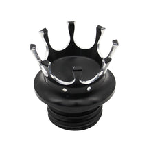 Load image into Gallery viewer, Motorcycle Crown Style Vented Fuel Gas Tank Cap Right-hand Thread Decorative Oil Cap For Harley Sportster XL 883 1200 48 Softail Dana