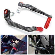 Load image into Gallery viewer, 1Pair Universal Waterproof Carbon Fiber Aluminum Alloy Motorcycle Brake Clutch Levers Protection for YAMAHA for Kawasaki for Honda