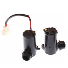 Load image into Gallery viewer, 12V/24V Universal Vehicle Windscreen Cleaning Water Tank Motor Windshield Wiper Washer Pump Water Jet Motor