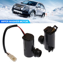 Load image into Gallery viewer, 12V/24V Universal Vehicle Windscreen Cleaning Water Tank Motor Windshield Wiper Washer Pump Water Jet Motor