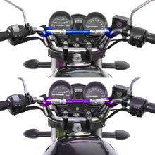 Load image into Gallery viewer, Universal 22mm Motorcycle Handle Steering Wheel Reinforcing Bracket Adjustable Crossbar Bracket Regulator