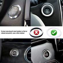 Load image into Gallery viewer, Crystal Car One-click Start Button Cover Interior Engine Ignition Start Stop Button Protective Decoration Accessories
