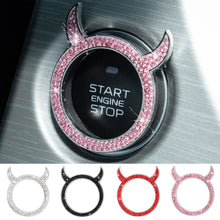 Load image into Gallery viewer, Crystal Car One-click Start Button Cover Interior Engine Ignition Start Stop Button Protective Decoration Accessories