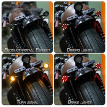 Load image into Gallery viewer, Pair 12V Motorcycle LED Mini Turn Signal Light Bullet Moto Indicators Stop Light led For Motorbike Scooter