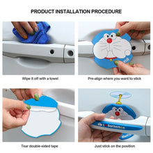 Load image into Gallery viewer, 2Pcs/4Pcs/6Pcs/8Pcs/14Pcs Cartoon Car Strip Tape Door Bowl Sticker Exterior Accessories Mark Door Edge Protection Guard