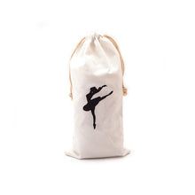 Load image into Gallery viewer, 15X30CM Large Capacity Children's Ballet Shoes Storage Bag Spiny Cloth Double Drawstring Phone Dance Supplies Portable Object Storage Package
