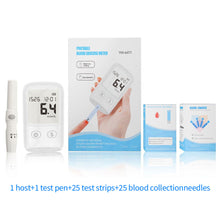 Load image into Gallery viewer, Household Medical Precision Blood Glucose Meter Blood Glucose Test Paper Health Monitoring Blood Glucose Meter