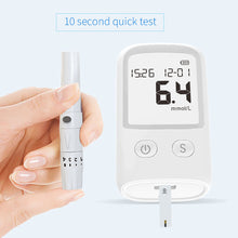Load image into Gallery viewer, Household Medical Precision Blood Glucose Meter Blood Glucose Test Paper Health Monitoring Blood Glucose Meter