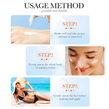 Load image into Gallery viewer, Sunscreen SPF50+ Summer Refreshing Outdoor Sunscreen Anti UV Sunscreen for Facial and Whole Body Women Makeup Cosmetics