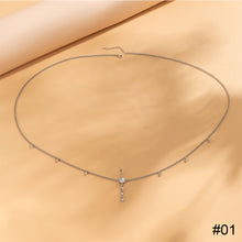 Load image into Gallery viewer, Fashionable Personalized Micro Diamond Navel Nail Waist Chain Sexy Rhinestone Tassel Waist Chain Women Body Jewelry