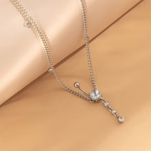 Load image into Gallery viewer, Fashionable Personalized Micro Diamond Navel Nail Waist Chain Sexy Rhinestone Tassel Waist Chain Women Body Jewelry