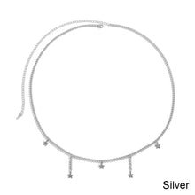 Load image into Gallery viewer, Versatile Simple Pentagram Pendant Waist Chain Body Chain Metal Fine Chain Waist Chain Body Jewelry for Women