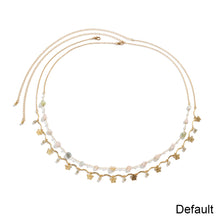 Load image into Gallery viewer, Retro Double Layered Imitation Crystal Colorful Waist Chain Body Chain Metal Chain Butterfly Tassel Body Chain Waist Chain Jewelry