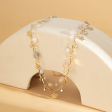 Load image into Gallery viewer, Retro Double Layered Imitation Crystal Colorful Waist Chain Body Chain Metal Chain Butterfly Tassel Body Chain Waist Chain Jewelry