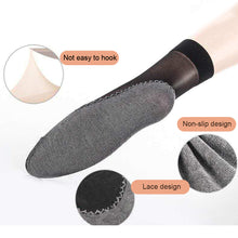 Load image into Gallery viewer, Cotton Soled Silk Stockings Sweat-absorbing Anti-skid Anti Snagging Stockings Lightweight Breathable Summer Women Stockings