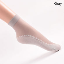Load image into Gallery viewer, Cotton Soled Silk Stockings Sweat-absorbing Anti-skid Anti Snagging Stockings Lightweight Breathable Summer Women Stockings