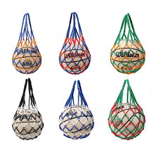 Load image into Gallery viewer, Basketball Volleyball Football Storage Net Pocket Multifunctional Thickened Large Capacity Nylon Organize Bag Sports Ball Portable Mesh Storage Bag