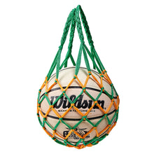 Load image into Gallery viewer, Basketball Volleyball Football Storage Net Pocket Multifunctional Thickened Large Capacity Nylon Organize Bag Sports Ball Portable Mesh Storage Bag