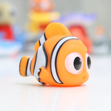 Load image into Gallery viewer, Children's Bathroom Bathing Pool Water Spray Toy Enamelled Fish-Shaped Sea Animal Diving Floating Figure