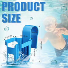 Load image into Gallery viewer, Multi-Functional Swimming Pool Hanging Engraved Empty Rack Beer Drink Water Cup Sanitizer Sanitizer Storage Box