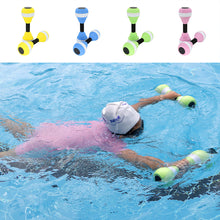 Load image into Gallery viewer, Multifunctional EVA Water Dumbbell Women Children Yoga Swimming Fitness Adjustable Gourd Small Dumbbell Home Aerobic Gym Equipment