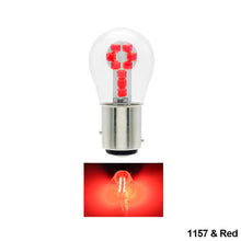 Load image into Gallery viewer, 1PC Car Signal LED Light 1156 BA15S/1157 BAY15D Bulbs 18SMD Fog Lights DRL Turn Signal Lamp 12V White/Yellow/Red