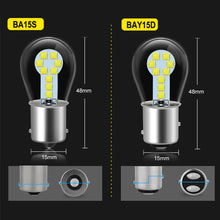 Load image into Gallery viewer, 1PC Car Signal LED Light 1156 BA15S/1157 BAY15D Bulbs 18SMD Fog Lights DRL Turn Signal Lamp 12V White/Yellow/Red