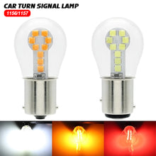 Load image into Gallery viewer, 1PC Car Signal LED Light 1156 BA15S/1157 BAY15D Bulbs 18SMD Fog Lights DRL Turn Signal Lamp 12V White/Yellow/Red