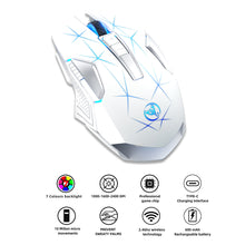 Load image into Gallery viewer, Mouse Wireless USB OpticalMice 7 Breathing Colored Backlight Gamer Mice With 7 Programmable Buttons Ergonomic