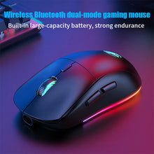Load image into Gallery viewer, G301 Rechargeable USB 2.4G Wireless Bluetooth RGB Light Gaming Mouse Desktop PC Computers Notebook Laptop Mice Mause Gamer Cute