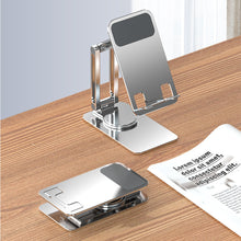Load image into Gallery viewer, Foldable Mobile Phone Stand Universal Handsfree Smartphone Holder Desk Bracket Adjustable Aluminium Alloy for Home Office