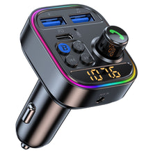 Load image into Gallery viewer, Bluetooth 5.3 FM Transmitter Wireless Bluetooth Car Adapter AUX Radio Receiver MP3 Player Handsfree Call Type-C USB Car charger