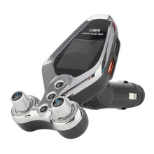 Load image into Gallery viewer, Bluetooth 5.0 FM Transmitter QC3.0 Fast Charger TF Flash Card U Disk Car Mp3 Player Music folder switch AUX In Output