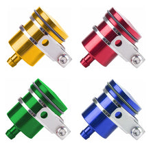 Load image into Gallery viewer, Universal Aluminum Alloy Motorcycle Brake Fluid Reservoir Motorbike Rear Clutch Tank Oil Fluid Cup for DUCATI YAMAHA SUZUKI