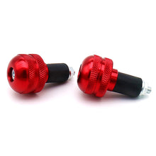 Load image into Gallery viewer, 2Pcs 7/8" 22mm CNC Motorcycle Handlebar Ends Grips Slider Handle Bar End Weights Gear Balanced Plug Cap For Honda Suzuki Yamaha