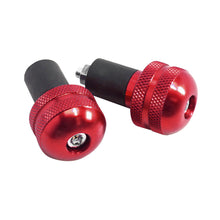 Load image into Gallery viewer, 2Pcs 7/8" 22mm CNC Motorcycle Handlebar Ends Grips Slider Handle Bar End Weights Gear Balanced Plug Cap For Honda Suzuki Yamaha