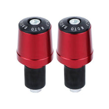 Load image into Gallery viewer, 2Pcs 7/8" Motorcycle Handlebars Grips Bar Ends CNC Slider Vibration Heavy Weights Plug Handle Bar Sliders For Dirt Bike