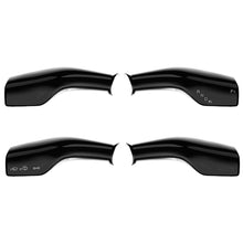 Load image into Gallery viewer, 4Pcs Fully Enclosed Carbon Fiber Steering Wheel Whift Protection Cover For Tesla Model 3 Y Car Column Shift Knob Cover Decor For Tesla