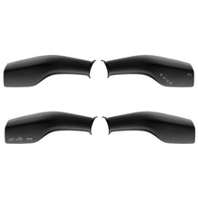 Load image into Gallery viewer, 4Pcs Fully Enclosed Carbon Fiber Steering Wheel Whift Protection Cover For Tesla Model 3 Y Car Column Shift Knob Cover Decor For Tesla